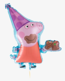 Peppa Pig Birthday Cake Supershape, HD Png Download, Transparent PNG