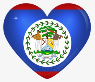 Download Belize Large Heart Flag Clipart Png Photo, Transparent Png, Transparent PNG