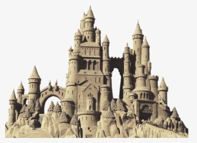 Sandcastle Sandart Sandburg Sand Beach Freetoedit Scsandcastle, HD Png Download, Transparent PNG