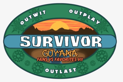 Guyana Logo - Survivor Logo Template, HD Png Download, Transparent PNG