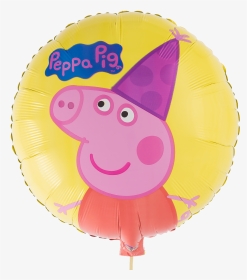 Transparent Party Hat Transparent Png - Peppa Pig Balloon, Png Download, Transparent PNG