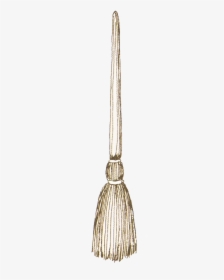 Colonial Broom Graphic Lucky - Vintage Broom Clip Art, HD Png Download, Transparent PNG
