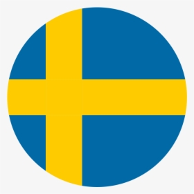 Sweden Flag Orb Icon - Swedish Flag Circle Png, Transparent Png, Transparent PNG