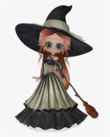 Witch Png Image - Cookies Dolls Halloween Png, Transparent Png, Transparent PNG