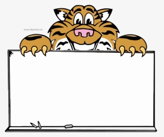 Tiger Peeking Clipart, HD Png Download, Transparent PNG
