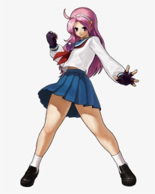 3) Athena [king Of Fighters] - Athena The King Of Fighters - Athena Asamiya Kof Xiii, HD Png Download, Transparent PNG
