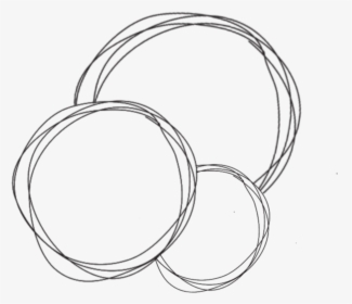 #black #white #circle #circles #scrible #scribbling - Circle, HD Png Download, Transparent PNG