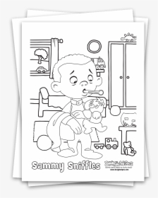 Sammy Sniffles Boogie Wipes - Booger Coloring Pages, HD Png Download, Transparent PNG