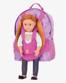 Doll Carrier Backpack - Our Generation Backpacks, HD Png Download, Transparent PNG