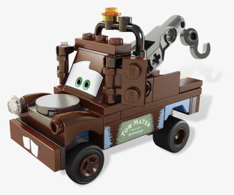 Lego Cars 8201 Classic Mater , Png Download - Mater From Lightning Mcqueen Lego, Transparent Png, Transparent PNG