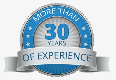 30 Years Experience - Over 30 Years Experience, HD Png Download, Transparent PNG