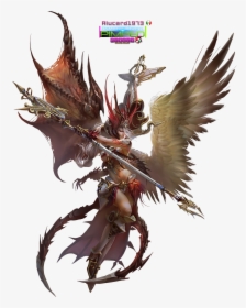 Fallen Angel Angel Character Design, HD Png Download, Transparent PNG