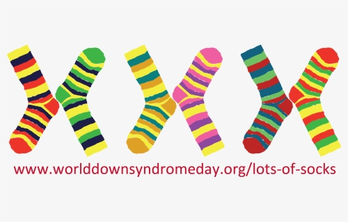 Pair Of Yellow Socks - Down Syndrome Day Socks, HD Png Download, Transparent PNG