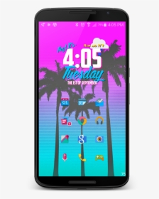Miami Vice Android Theme, HD Png Download, Transparent PNG