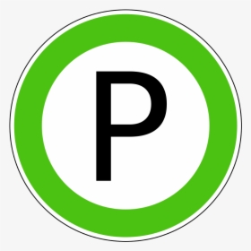 Green Parking Sign Png, Transparent Png, Transparent PNG