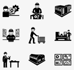 Factory Worker Icon Png, Transparent Png, Transparent PNG