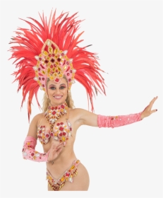 Asian Girl Dancing - Brazil Carnival Png, Transparent Png, Transparent PNG