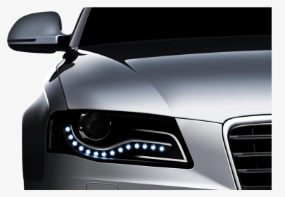 Audi A4 Campaign , Png Download - Audi Led Daytime Running Lights, Transparent Png, Transparent PNG