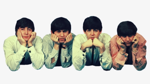 The Beatles In Line - Beatles Transparent Background, HD Png Download, Transparent PNG