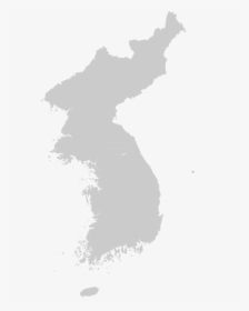 South Korea Map Outline Png - Korea Map Outline Png, Transparent Png, Transparent PNG