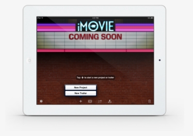 Imovie For Ipad, HD Png Download, Transparent PNG