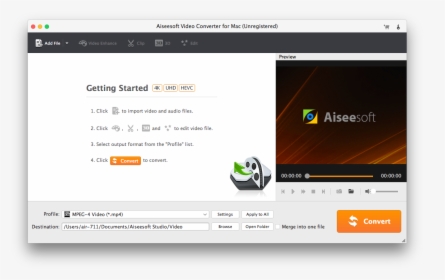 Aiseesoft Video Converter For Mac - Tipard Dvd Ripper Mac, HD Png Download, Transparent PNG