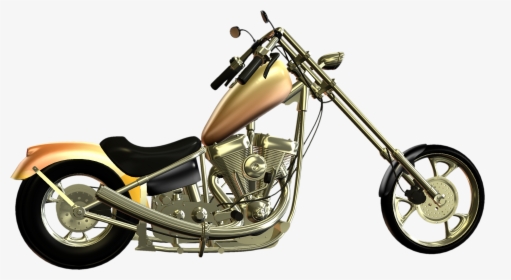 Chopper Motorcycle Accessories Moped - Chopper Motorcycle Png, Transparent Png, Transparent PNG