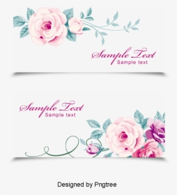 Wedding Invitations, Flowers Png And Vector - Floral Background Vector, Transparent Png, Transparent PNG