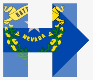 Hillary For Nevada - Battle Born Nevada State Flag, HD Png Download, Transparent PNG