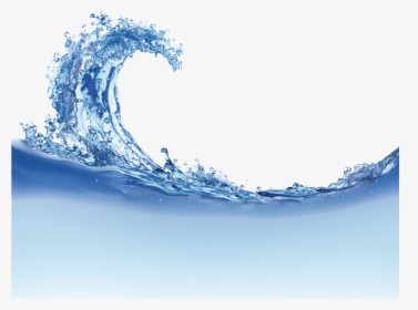 Water Creative Dispersion Vector Waves Wave Wind Clipart - Water Wave Png, Transparent Png, Transparent PNG