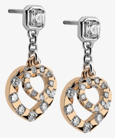 Earings Two Gold - Earrings, HD Png Download, Transparent PNG