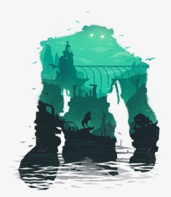 Shadow Of The Colossus Png Image - Minimalist Shadow Of The Colossus, Transparent Png, Transparent PNG