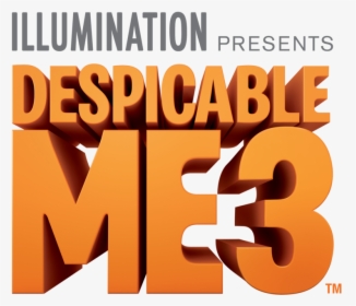 Despicable Me 3 Logo Png - Cattivissimo Me 3 Logo, Transparent Png, Transparent PNG