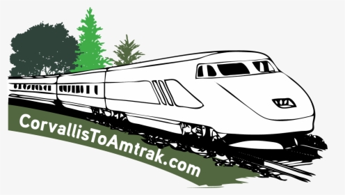 Corvallis-amtrak Connector - Corvallis Amtrak Connector, HD Png Download, Transparent PNG