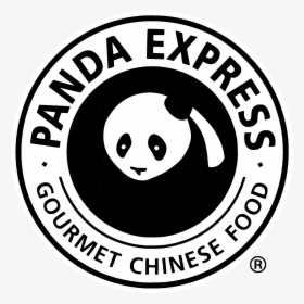 Panda Express Logo Black And White - Logo Panda Express Png, Transparent Png, Transparent PNG