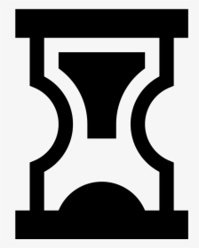 Simpleicons Business Sand Watch Tool - Hourglass, HD Png Download, Transparent PNG