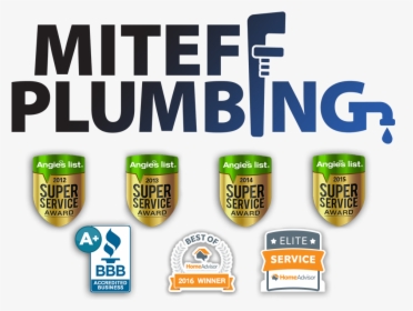 Miteff Plumbing - Home Advisor Top Rated, HD Png Download, Transparent PNG