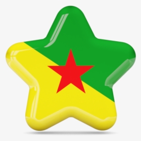 Download Flag Icon Of French Guiana At Png Format - Bhutan Flag Star Icon, Transparent Png, Transparent PNG
