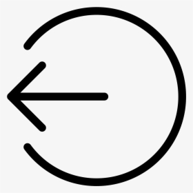 Logout Rounded Left Icon - Circle, HD Png Download, Transparent PNG