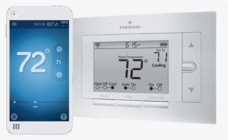 Control Home Comfort Anywhere, Anytime With Emerson& - Smartphone, HD Png Download, Transparent PNG
