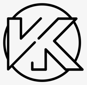 Hd Vk Logo Blk - Vk Png Hd Logo, Transparent Png, Transparent PNG