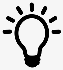 Knowledge Icon Png - Black And White Innovation Clipart, Transparent Png, Transparent PNG