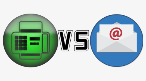 Email Vs Faxing - Graphic Design, HD Png Download, Transparent PNG