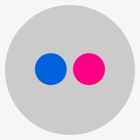 Flickr Logo Icon, HD Png Download, Transparent PNG