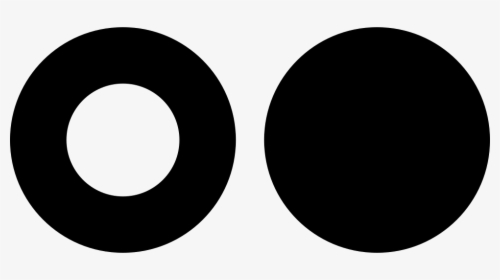 Flickr Logo - Circle, HD Png Download, Transparent PNG
