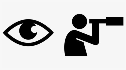 Eye Icon And Alternative Icon For Observe Action - Transparent Background Eye Icon Png, Png Download, Transparent PNG