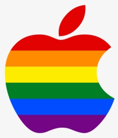 Apple Logo, Lgbt, S, Flickr, Photo Sharing - Apple Color Logo Png ...