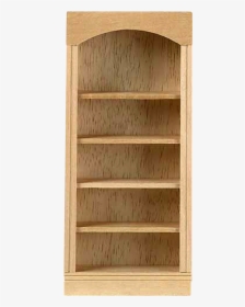 1 Inch Scale Houseworks 5-shelf Bookcase Dollhouse - Kleiderschrank Wildeiche 2 Türig, HD Png Download, Transparent PNG