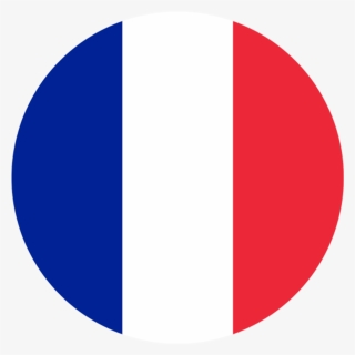 France Flag Png - Icon France Flag Circle, Transparent Png, Transparent PNG