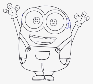 How To Draw Bob - Draw A Minion Bob, HD Png Download, Transparent PNG
